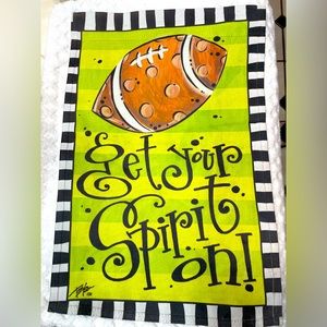 Football mailbox flag